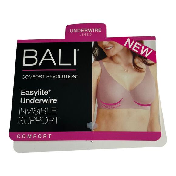 Bali Comfort Revolution Easylite Seamless Bra Comfort Flex Fit Size 2XL DF3498 - Picture 6 of 10